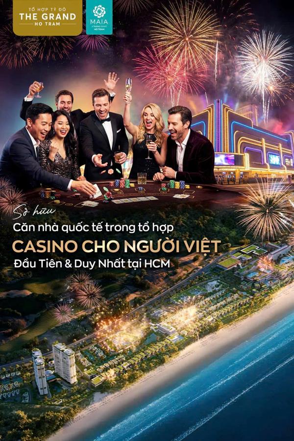 Chấp thuận cho người Việt đủ điều kiện vào chơi tại một số điểm kinh doanh Casln0